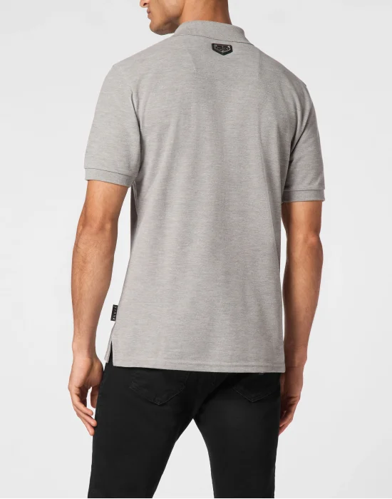 Pique Polo Shirt SS Skull&Bones