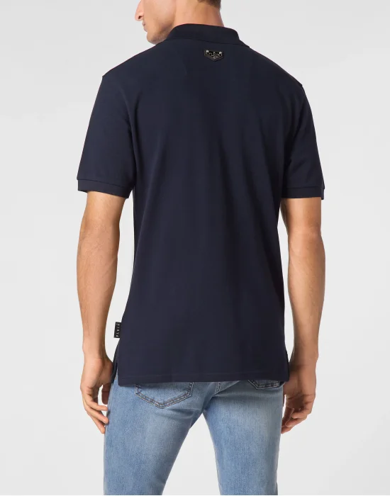 Pique Polo Shirt SS Skull&Bones
