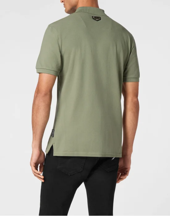 Pique Polo Shirt SS Skull&Bones