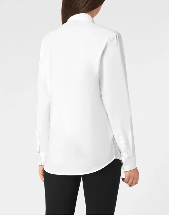 Poplin Shirt LS Iconic Plein