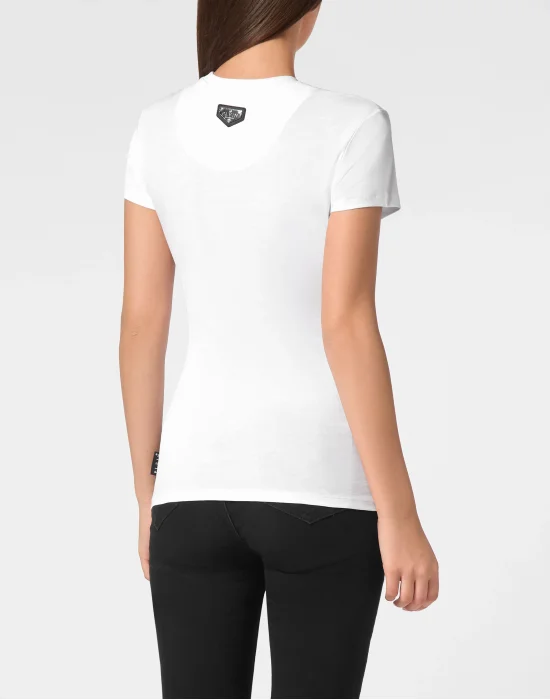 T-Shirt Sexy Pure Round Neck SS