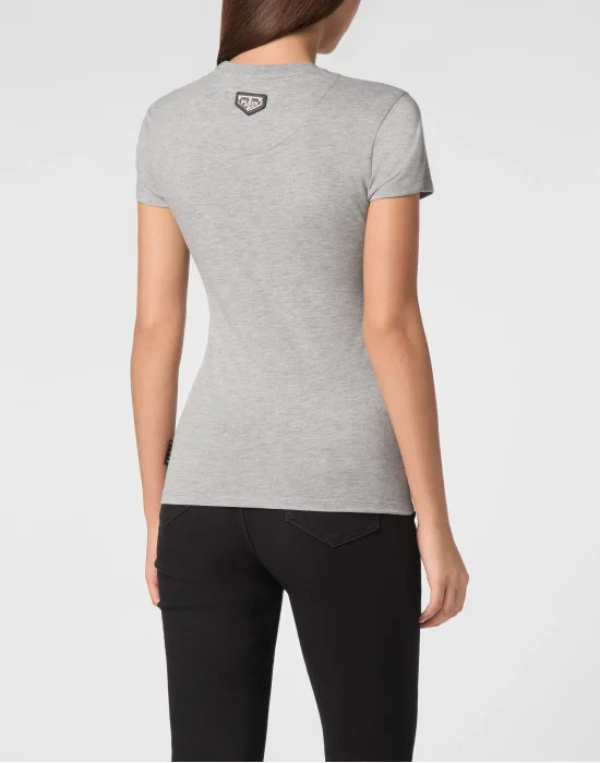 T-Shirt Sexy Pure Round Neck SS