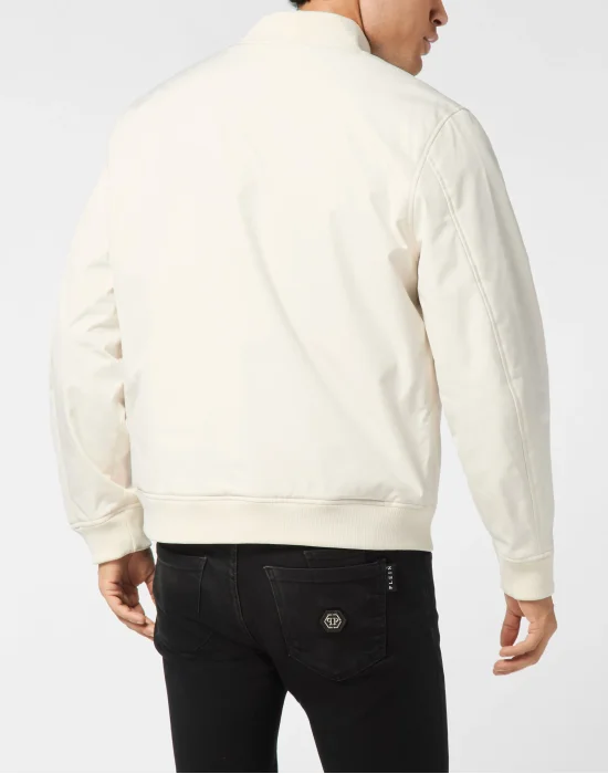 Nylon Bomber Jacket
