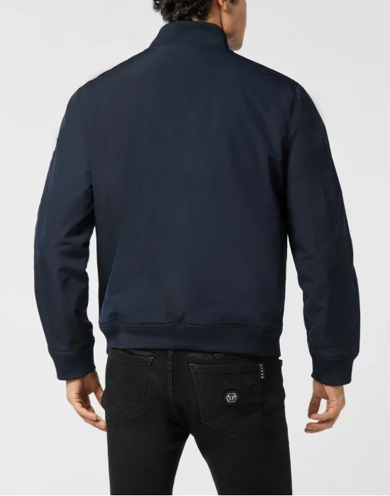Nylon Bomber Jacket