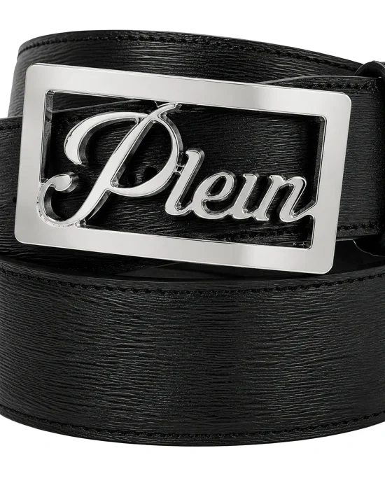 Saffiano Leather Belt