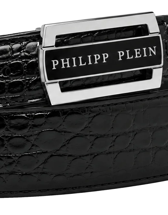 Leather Belt Philipp Plein Cocco