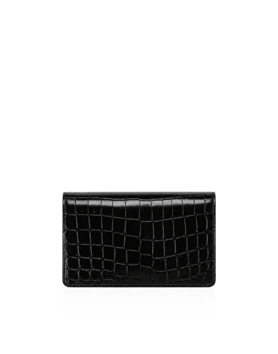 Leather Clutch Bag Cocco Print