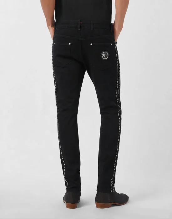 Straight Supreme Fit Jeans Studs