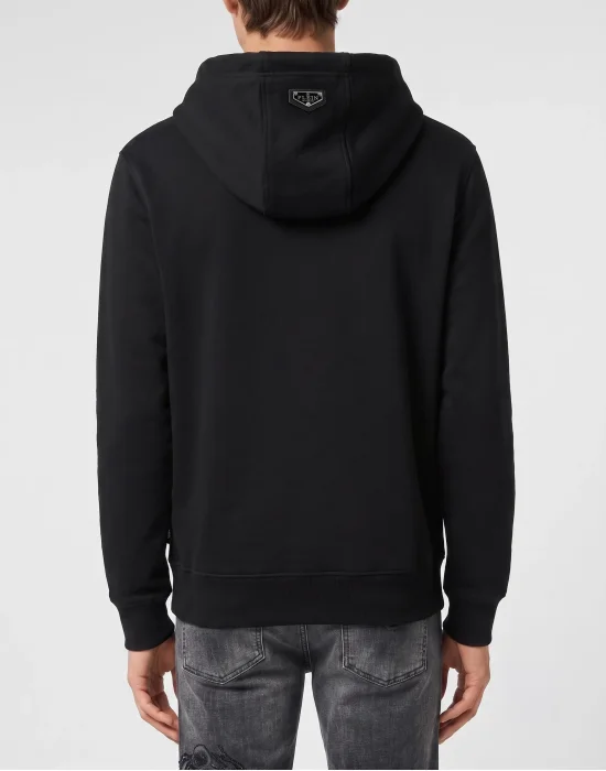 Jersey Hoodie Skull Dollar Stones
