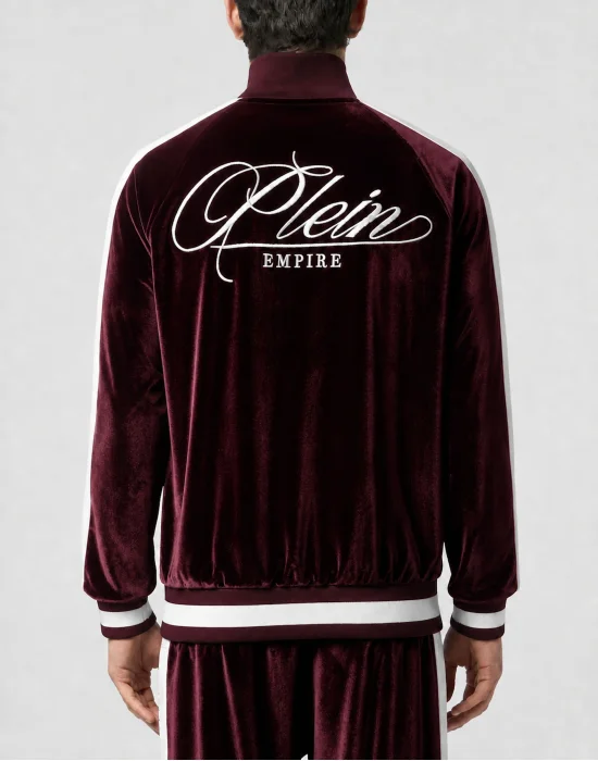 Velvet Jogging Jacket Plein Empire