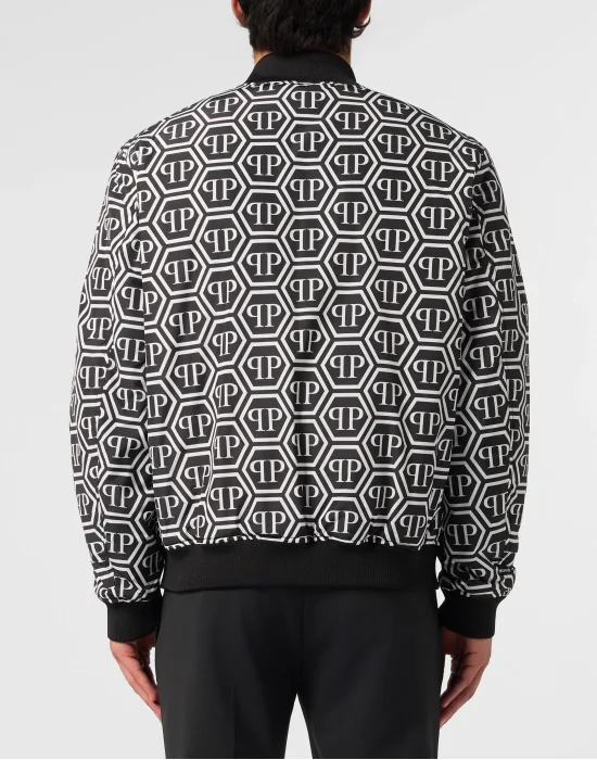 Nylon Bomber Monogram