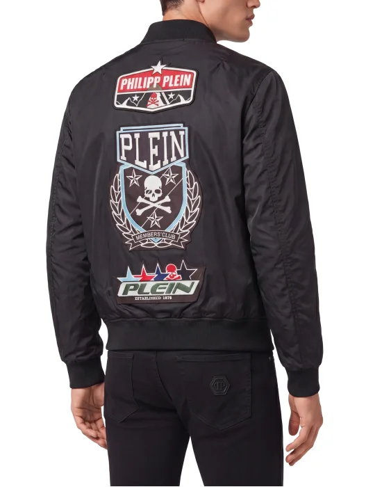 Nylon Bomber Patches