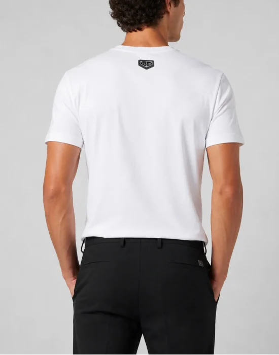 Jersey Round Neck T-Shirt SS Skull Dollar Stones