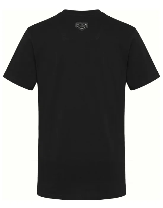 Jersey T-Shirt Skull Strass