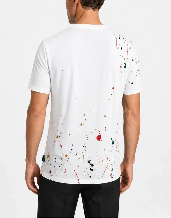 Jersey T-Shirt Skull Dripping