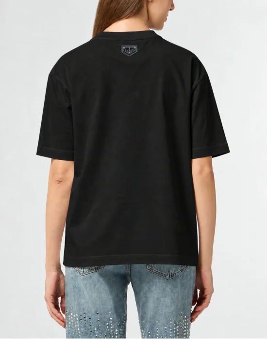 Small Cherries Strass Man Fit Roundneck T-Shirt SS